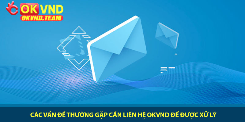 Liên hệ OKVND - Giải pháp hỗ trợ và chăm sóc khách hàng 24/7 2 Các vấn đề thường gặp cần liên hệ OKVND để được xử lý